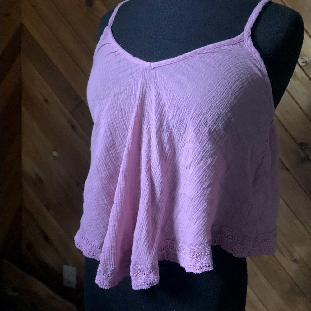 Rusty Brand Crop Top | Medium | EEUC